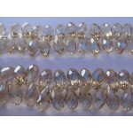 Chinese Crystal Teardrop 20mm x 9mm